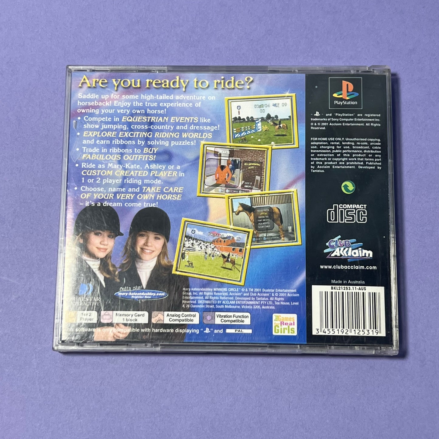 Mary-Kate and Ashley Winners Circle - PS1 Game