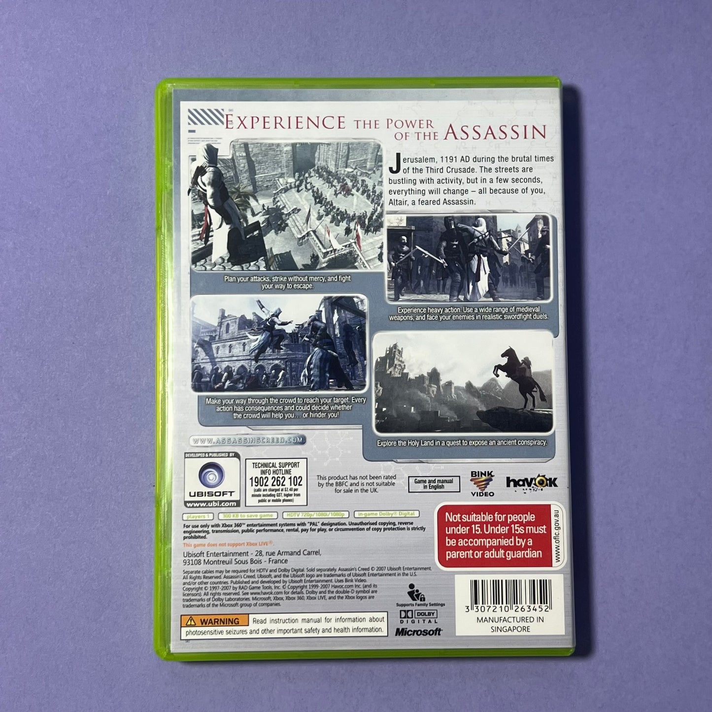Assassins Creed - Xbox 360 Game
