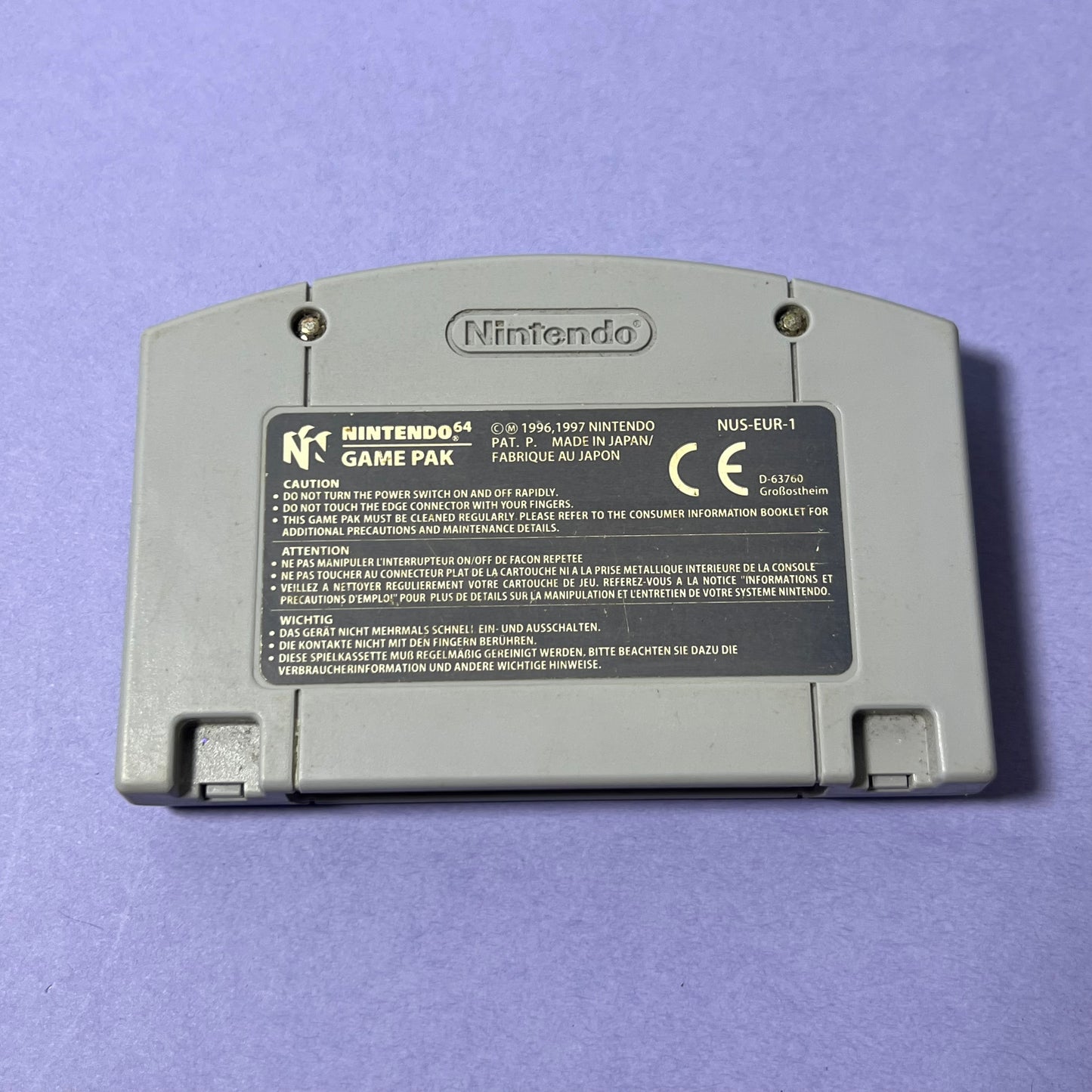 007 Goldeneye - N64 Game
