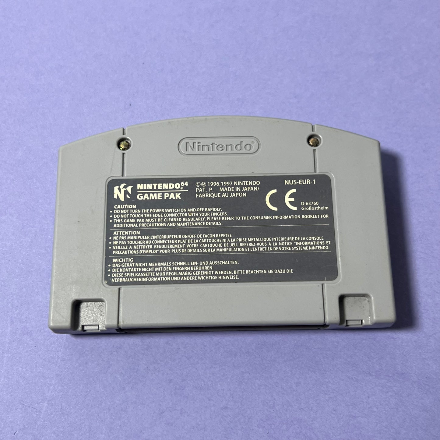 F-Zero X - N64 Game