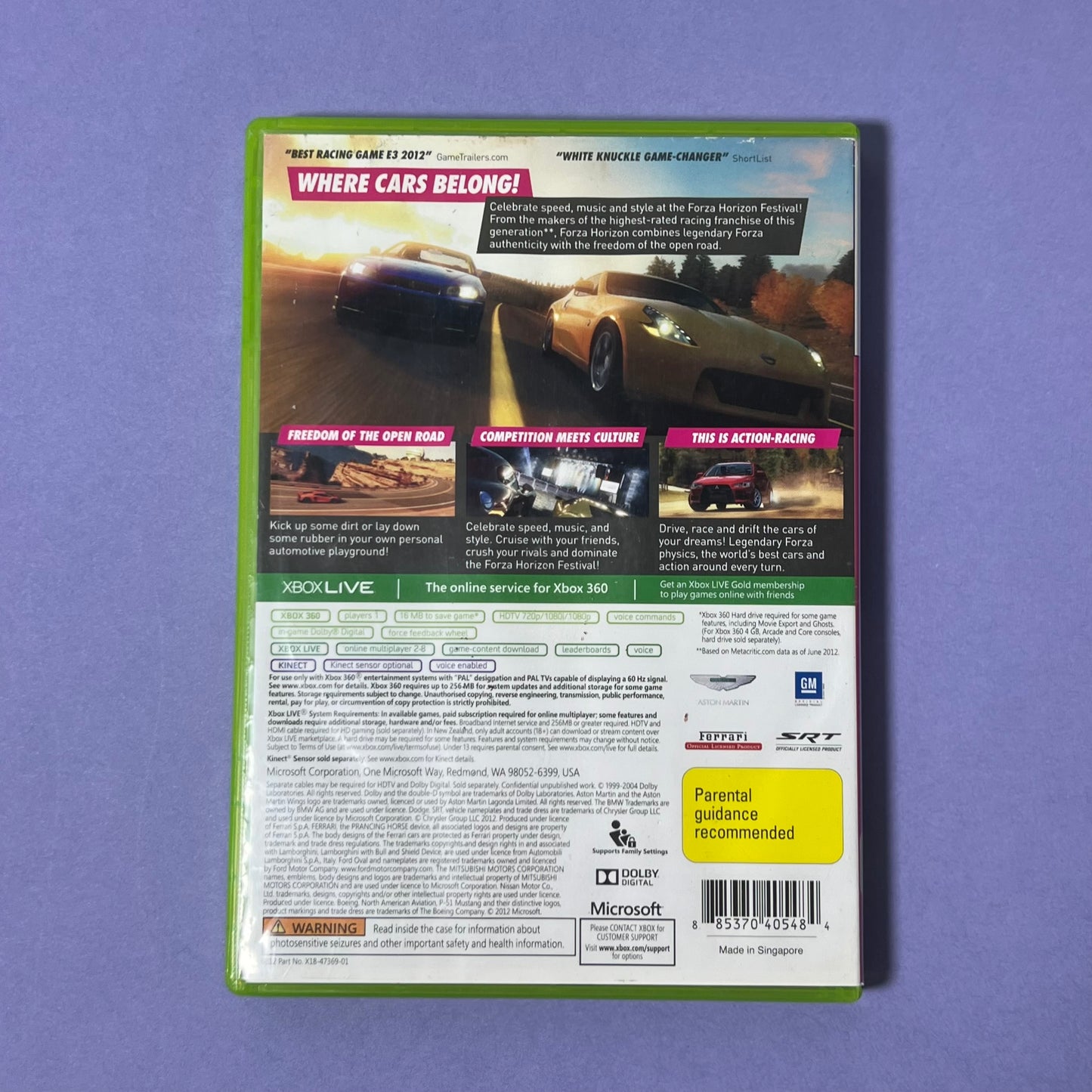 Forza Horizon - Xbox 360 Game
