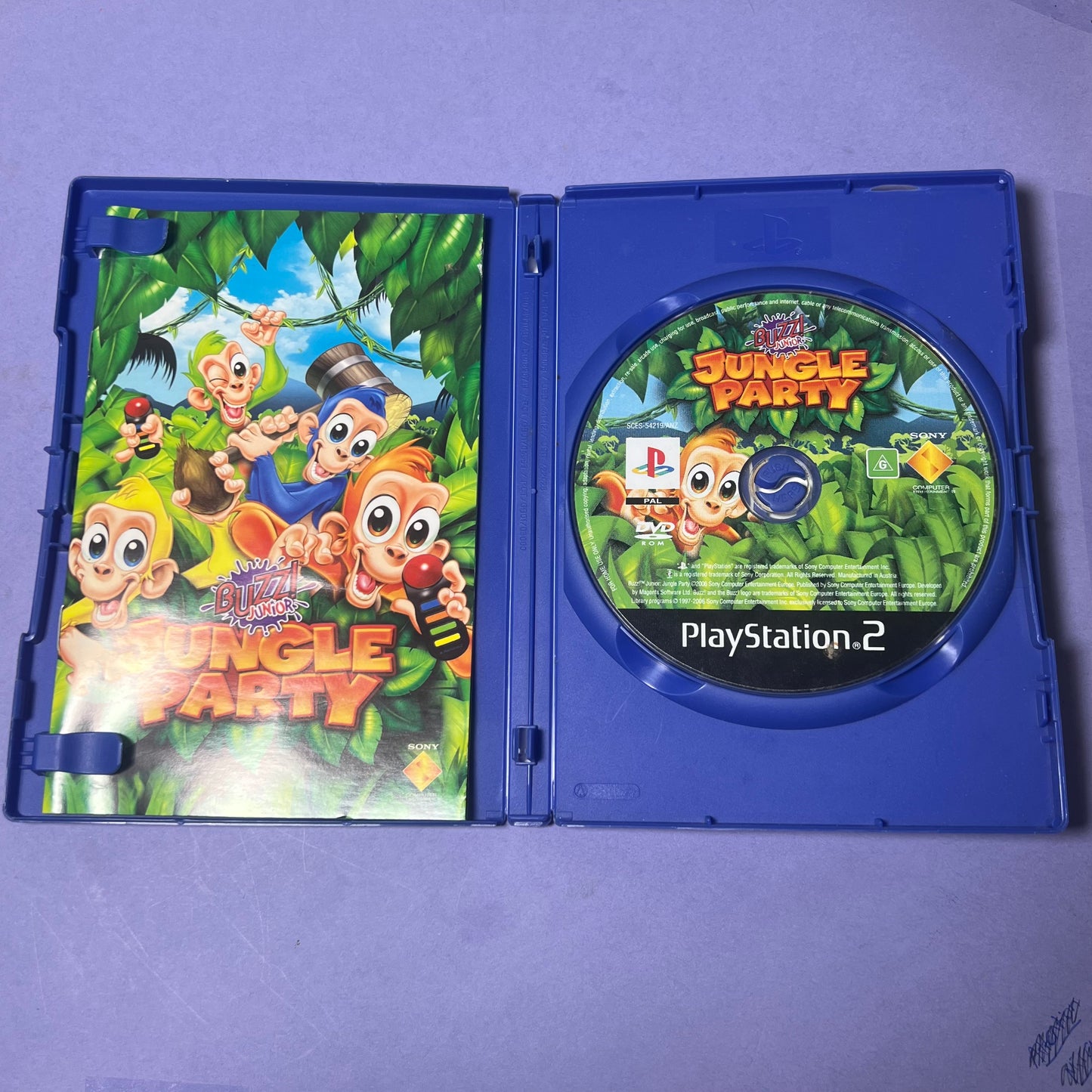 Buzz Junior Jungle Party - PS2 Game