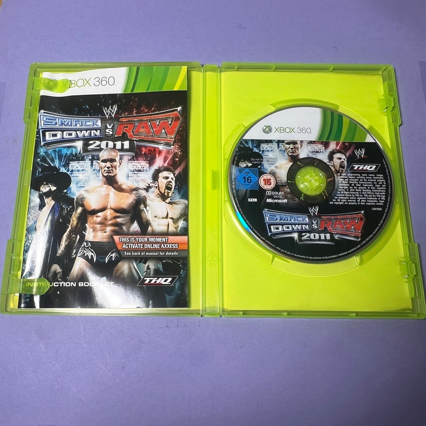 WWE Smackdown vs Raw 2011 - Xbox 360 Game