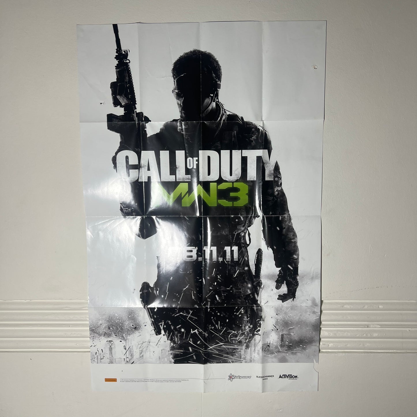 Call of Duty Modern Warfare 3 Coming Soon Double Sided A2 Size - Poster