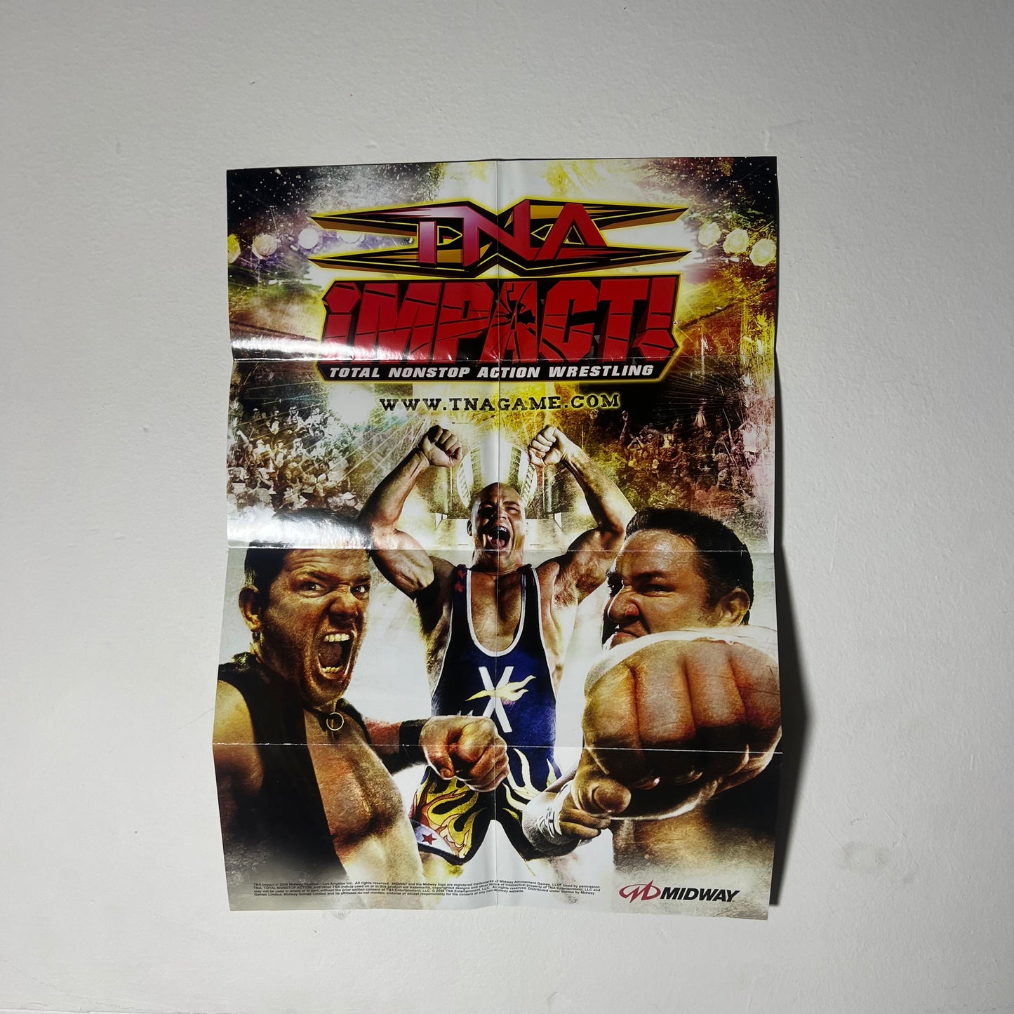 TNA Impact PS2 Poster - Poster