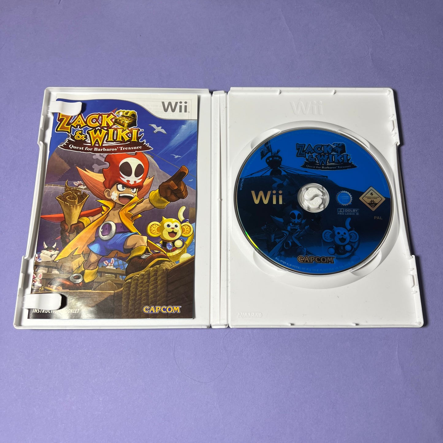 Zack and Wiki Quest for Barbaros Treasure - Wii Game