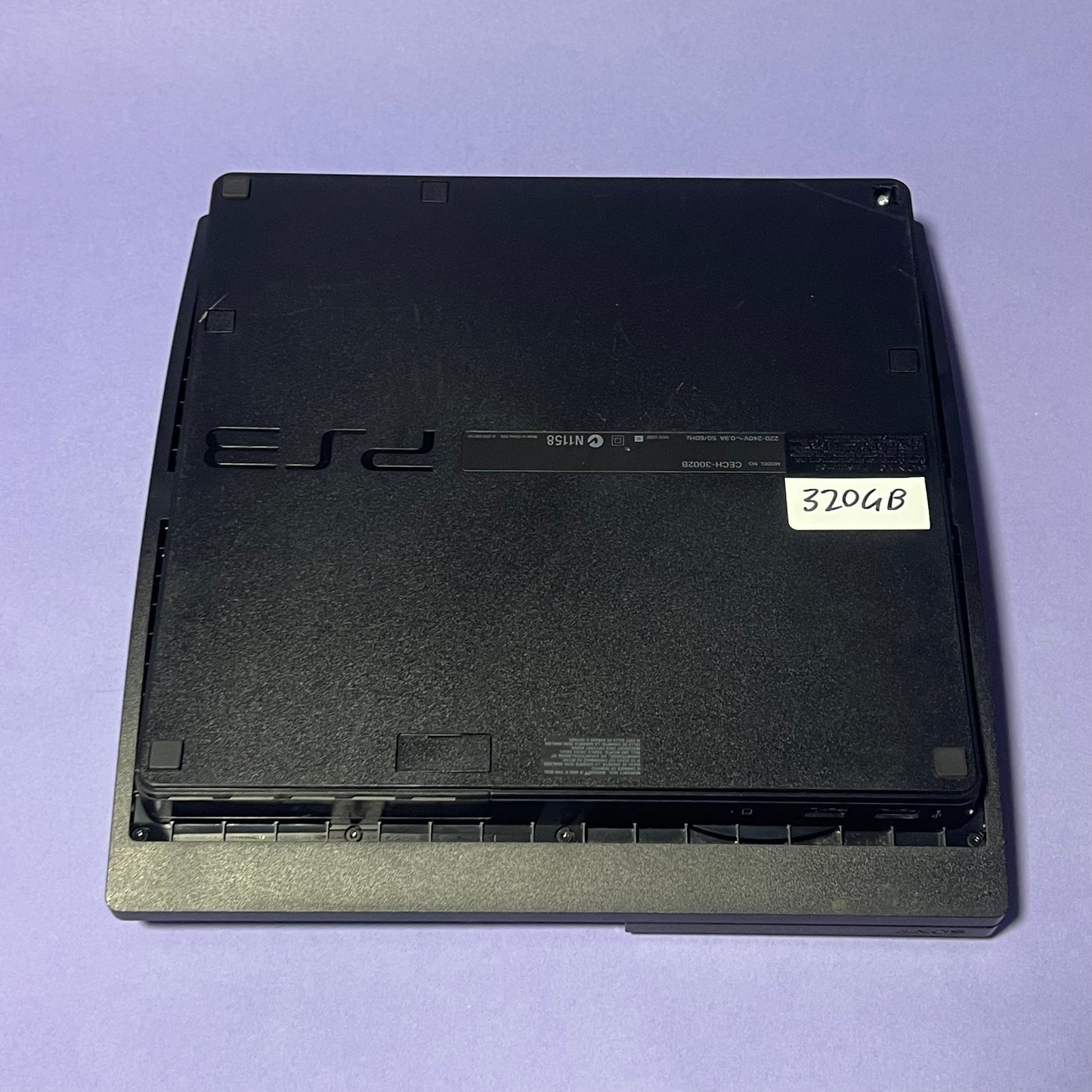 PlayStation 3 Slim Console 320GB Black w/Controller & Cords - Console