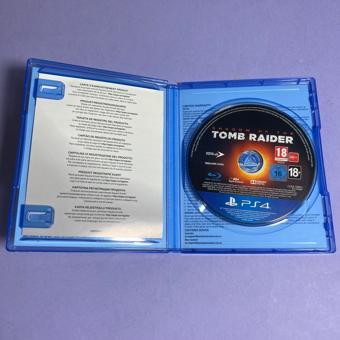 Shadow of the Tomb Raider - PS4 Game