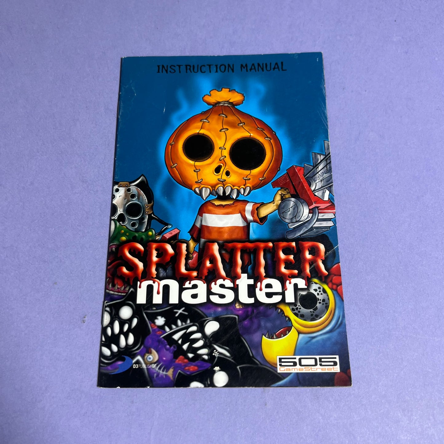 Splatter Master Manual - Covers & Manuals