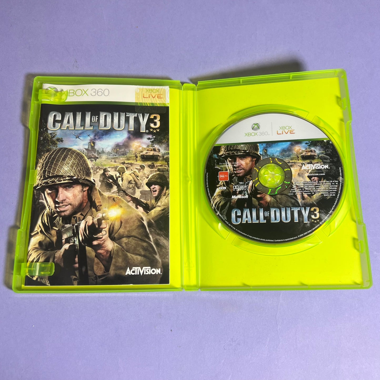 Call of Duty 3 - Xbox 360 Game