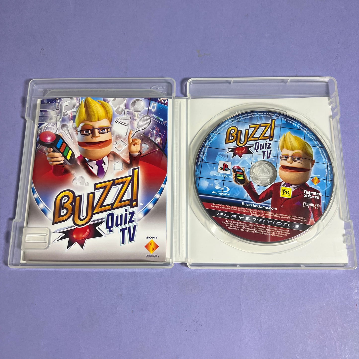 Buzz Quiz TV - PS3 Game