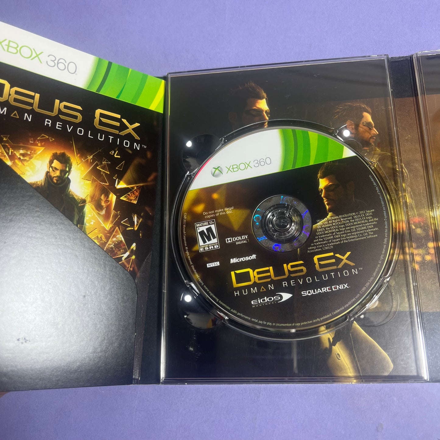 Deus Ex Human Revolution Augmented Edition NTSC - Xbox 360 Game