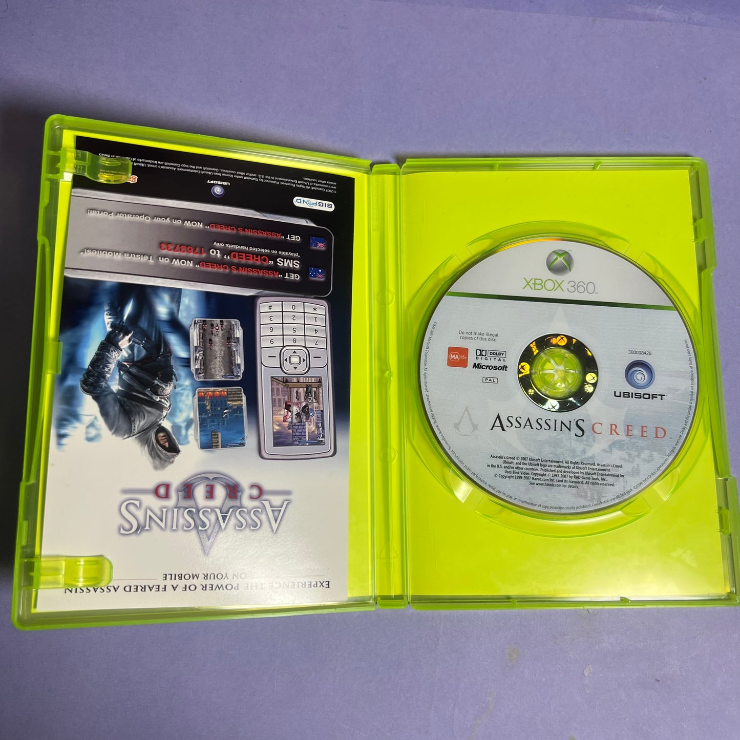 Assassins Creed - Xbox 360 Game