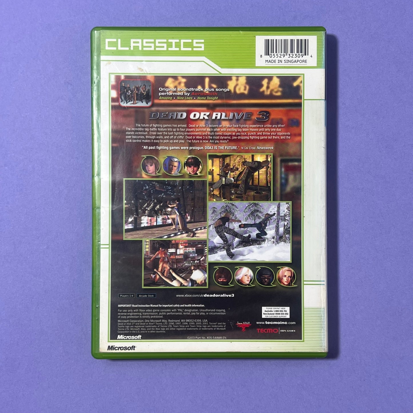 Dead or Alive 3 (Classics) - Xbox Original Game
