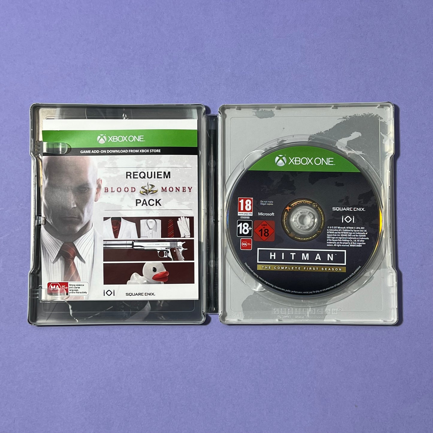 Hitman The Complete First Season Steel Book - Xbox One Game