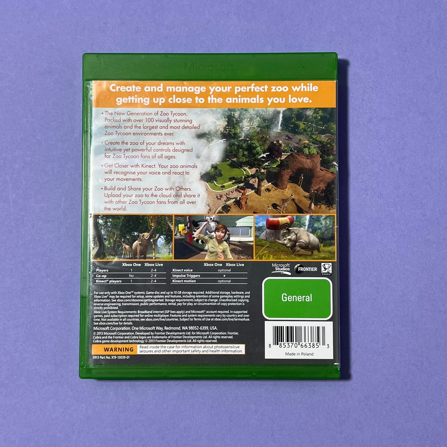 Zoo Tycoon - Xbox One Game
