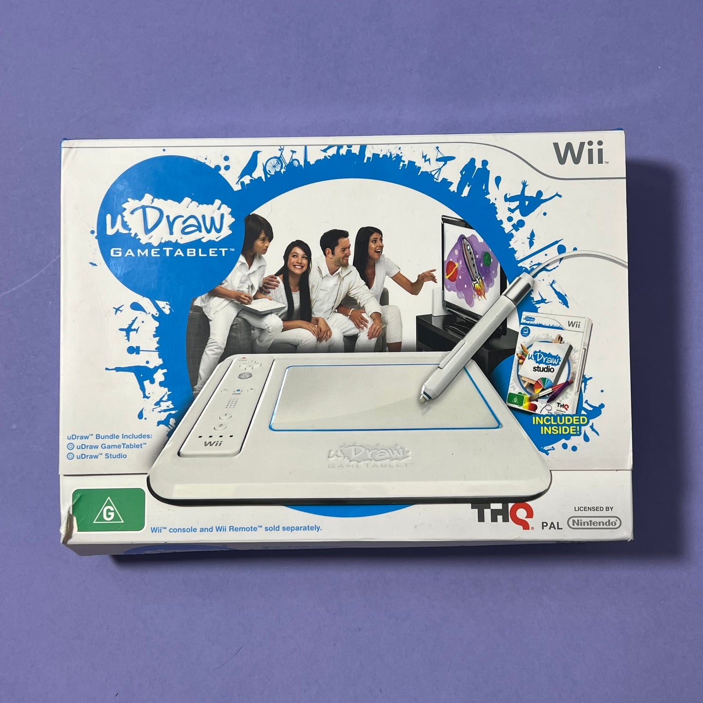 U Draw Studio Tablet Boxed - Wii Game