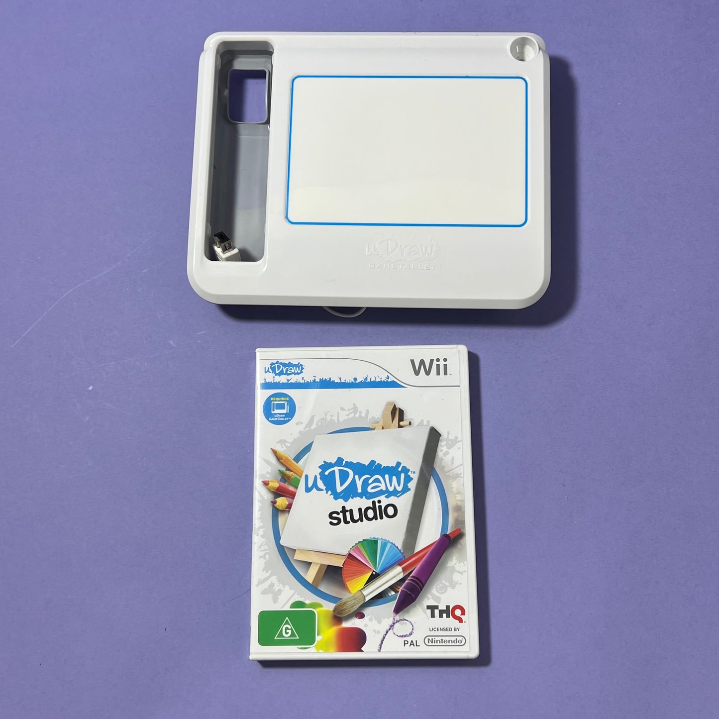 U Draw Studio Tablet Boxed - Wii Game