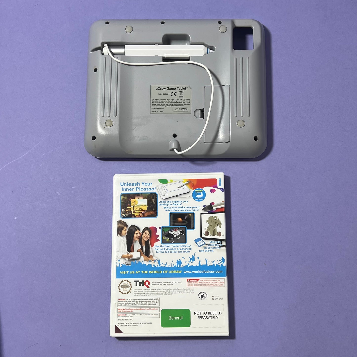 U Draw Studio Tablet Boxed - Wii Game