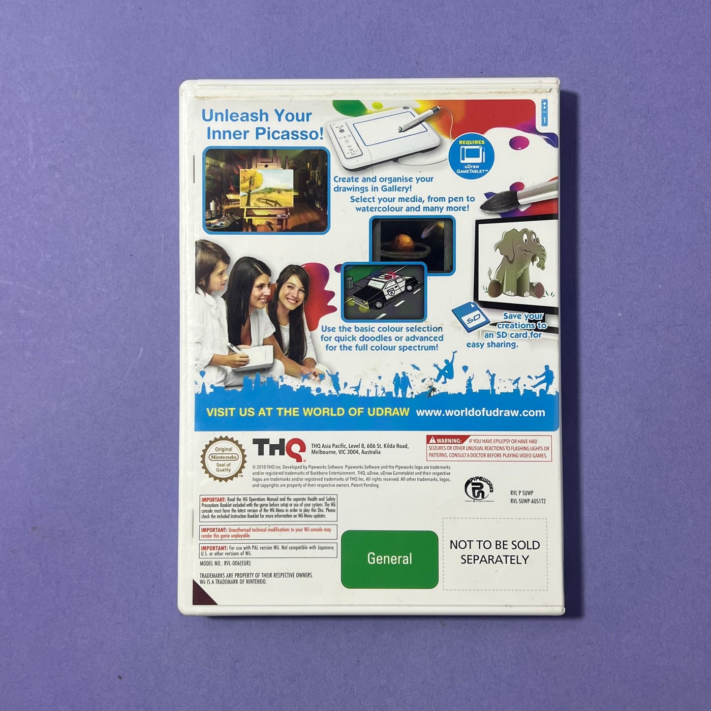 U Draw Studio - Wii Game