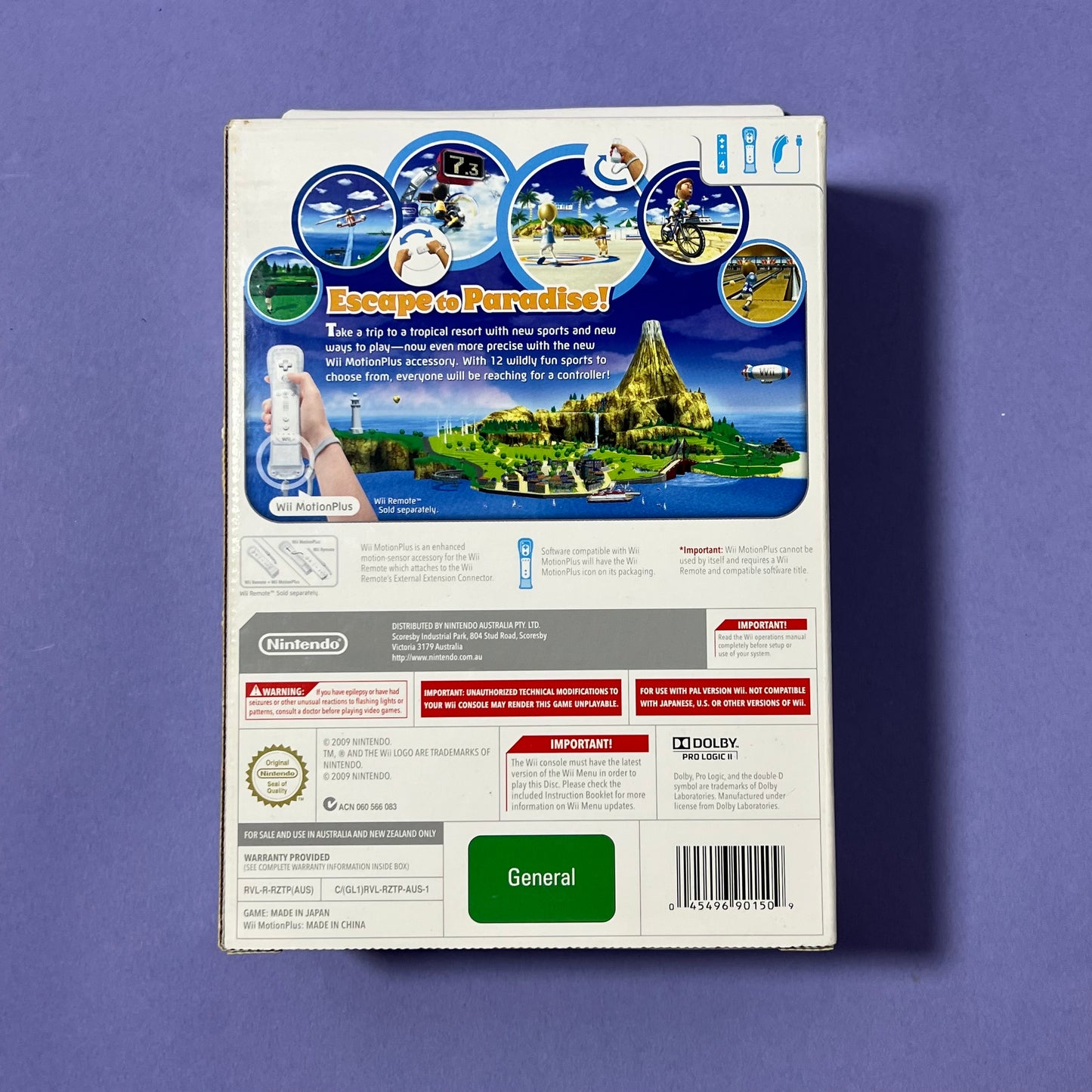 Wii Sports Resort Boxed - Wii Game