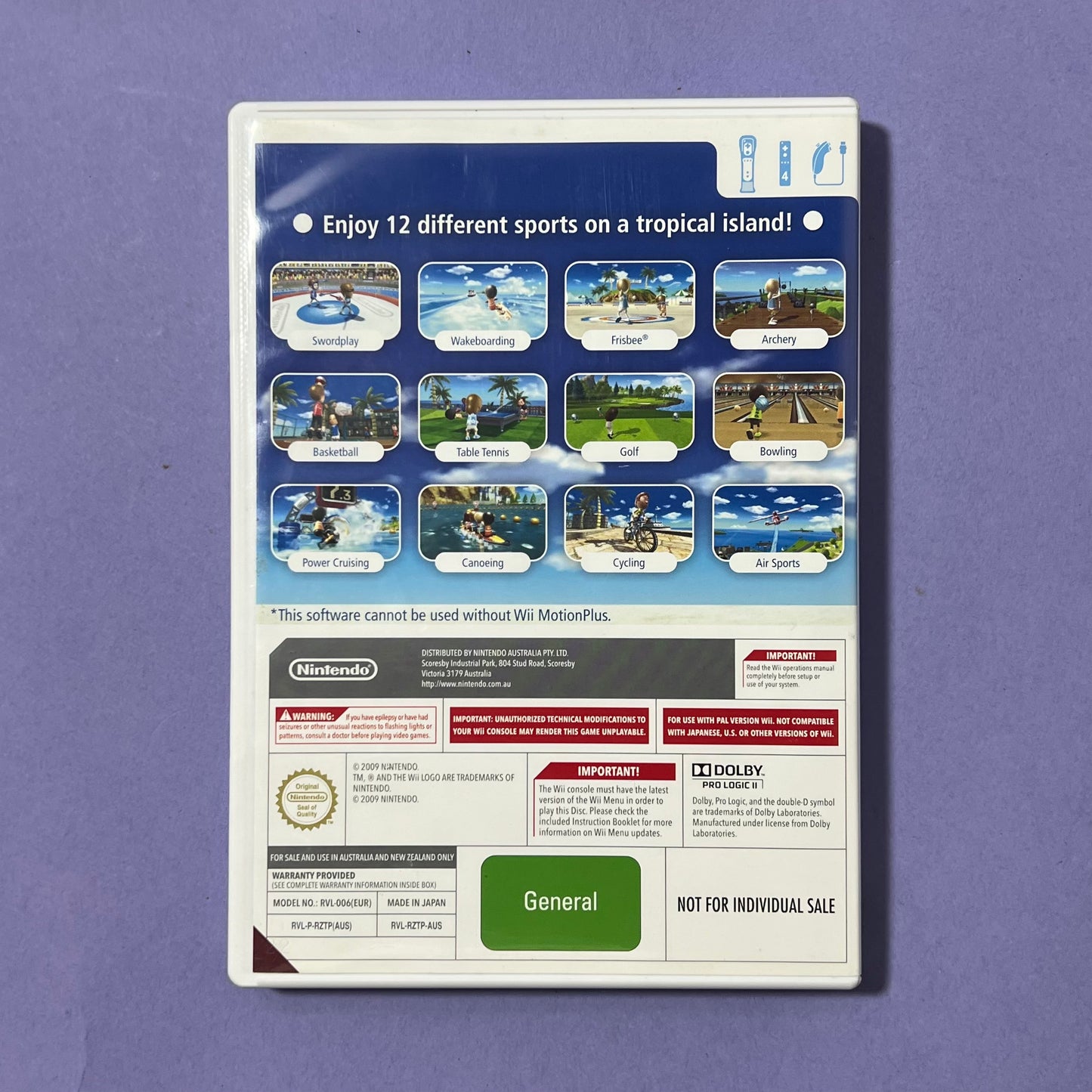 Wii Sports Resort Boxed - Wii Game