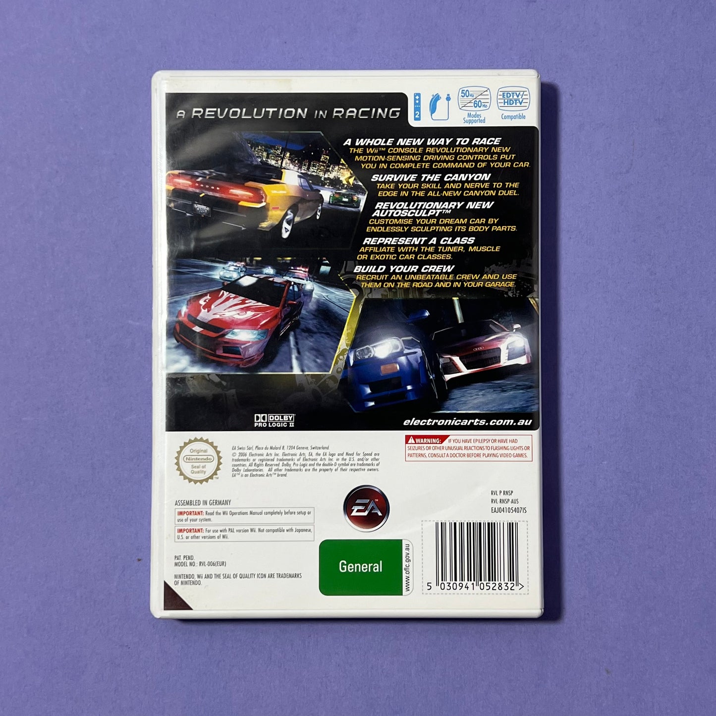 Need for Speed Carbon - Wii Game