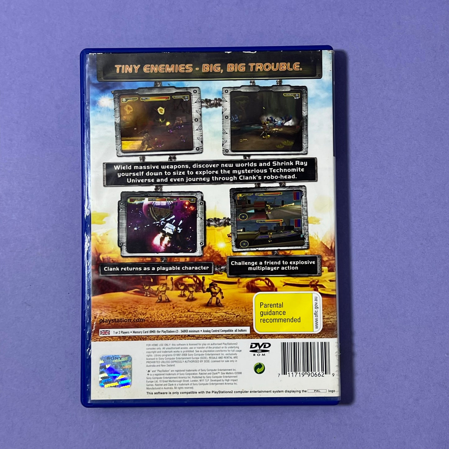 Ratchet and Clank Size Matters - PS2 Game