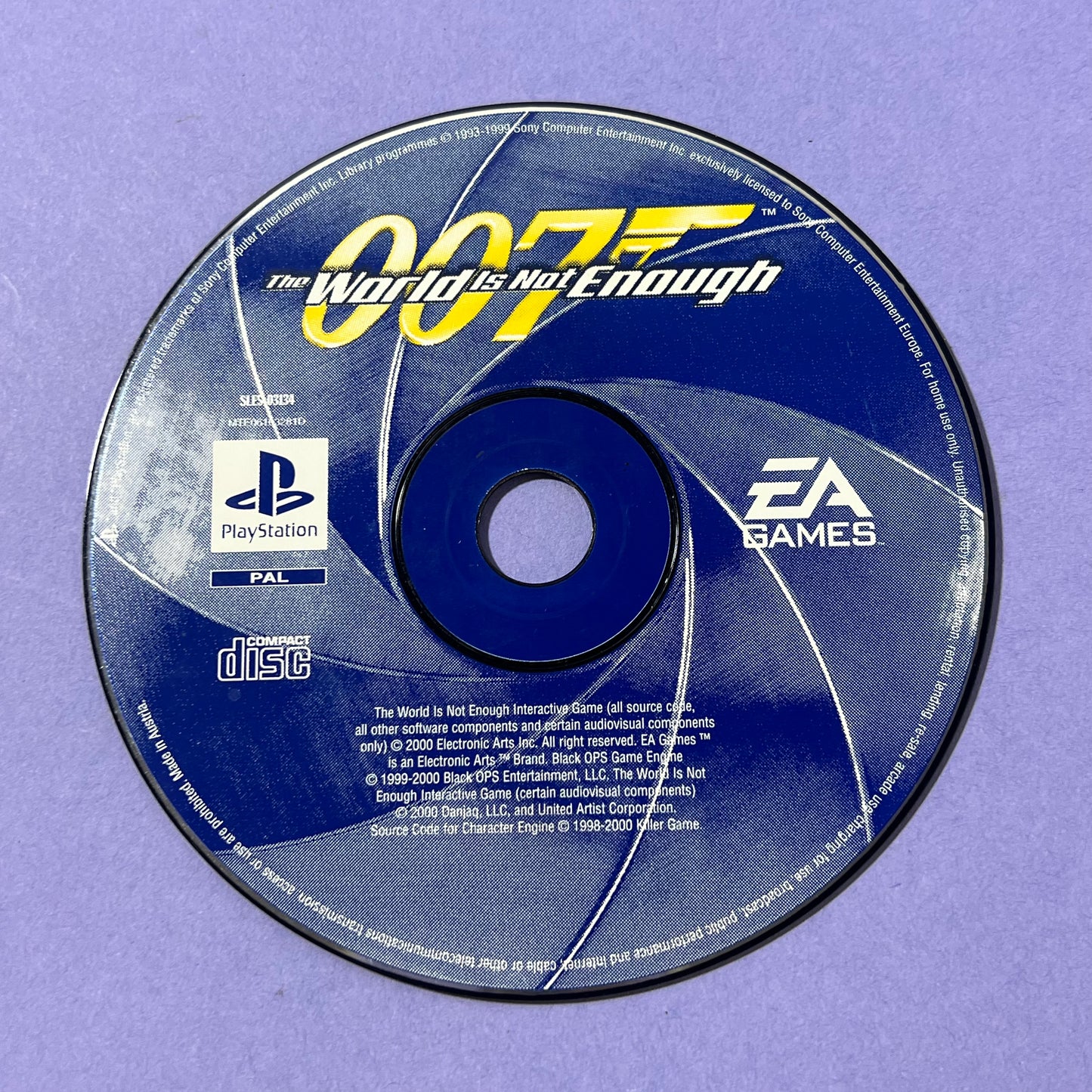 007 The World is Not Enough - PS1 Game