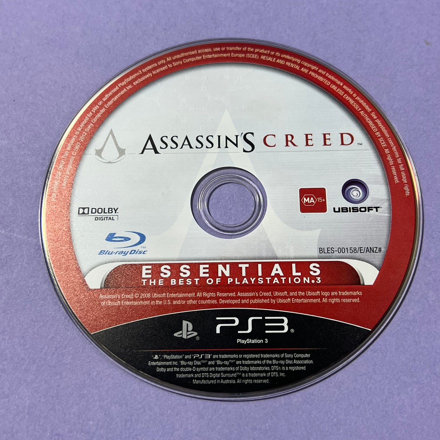 Assassins Creed (Essentials) - PS3 Game
