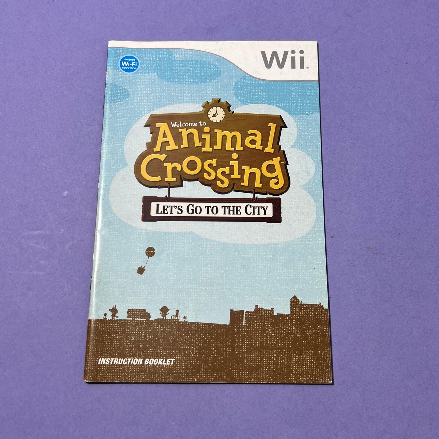 Animal Crossing Let's Go to the City Manual - Wii Manual
