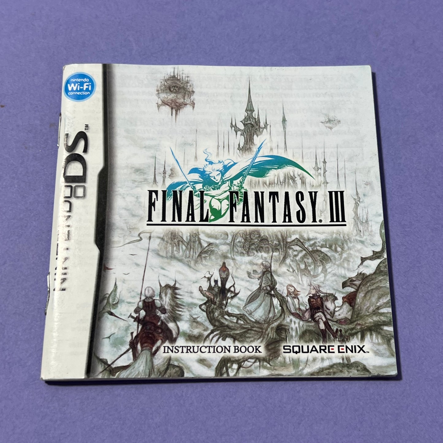 Final Fantasy 3 Manual - DS Manual