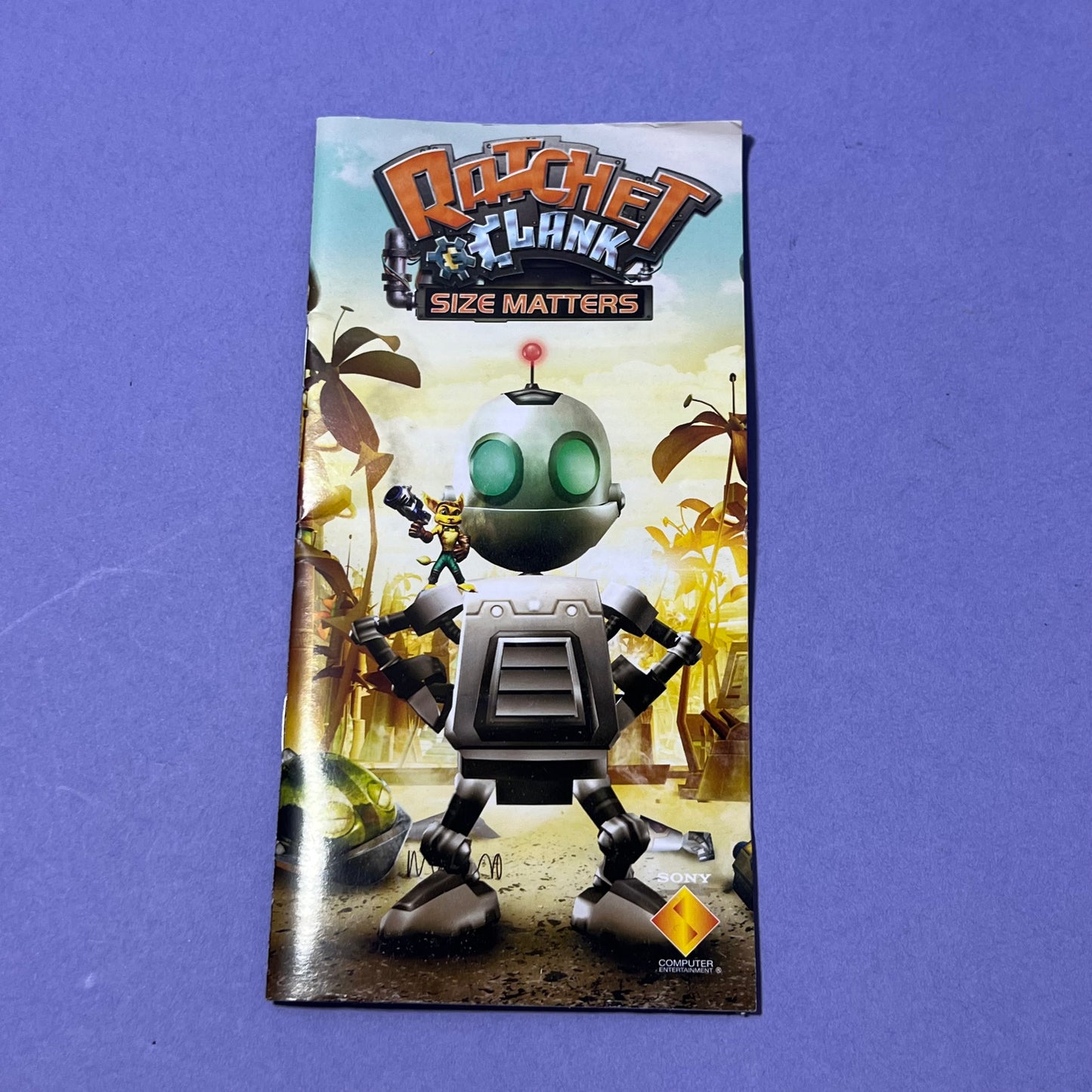 Ratchet Clank Size Matters Manual - PSP Manual