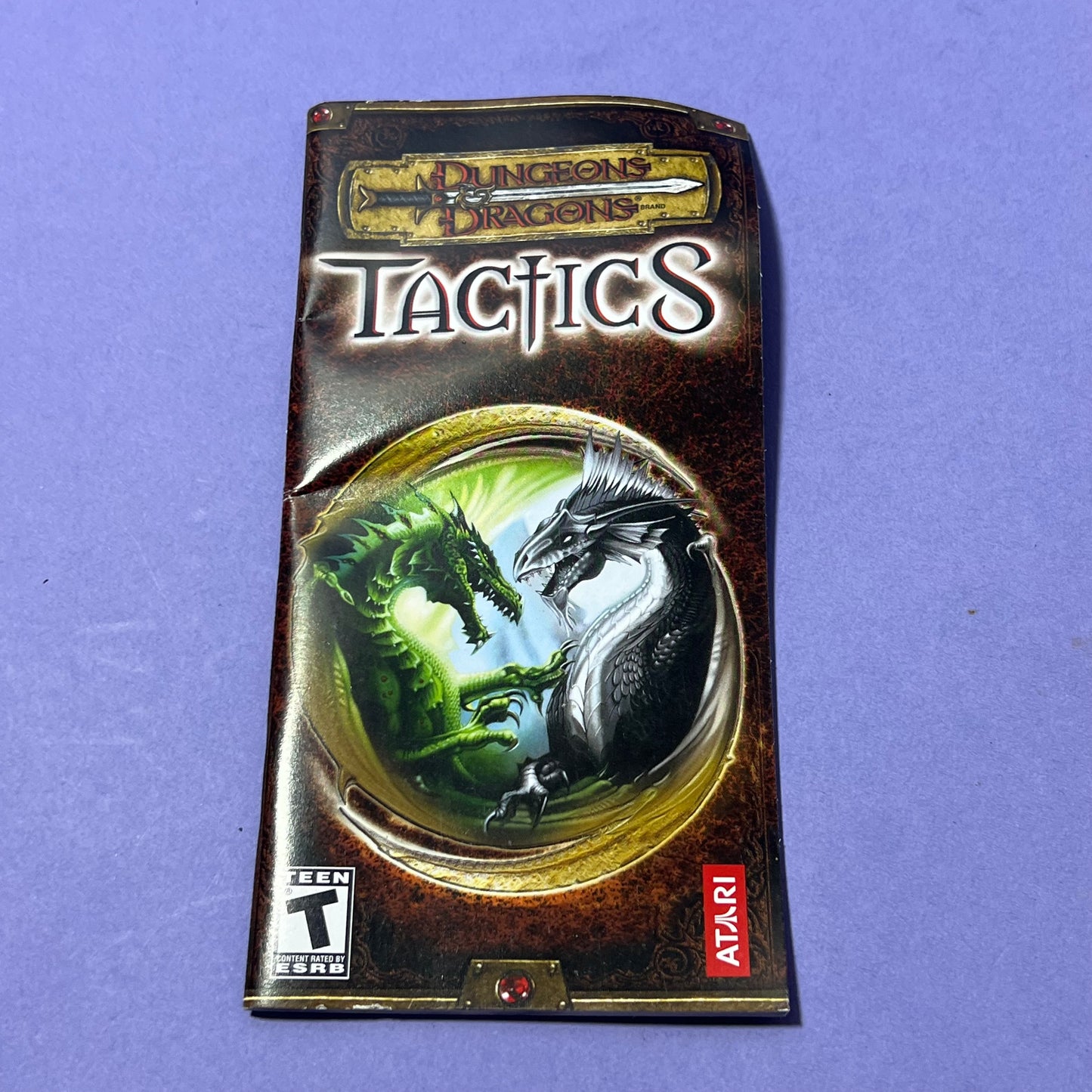 Dungeons & Dragons Tactics Manual - PSP Manual