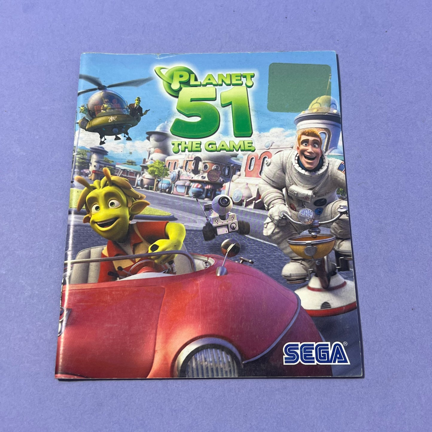 Planet 51 The Game Manual - PS3 Manual