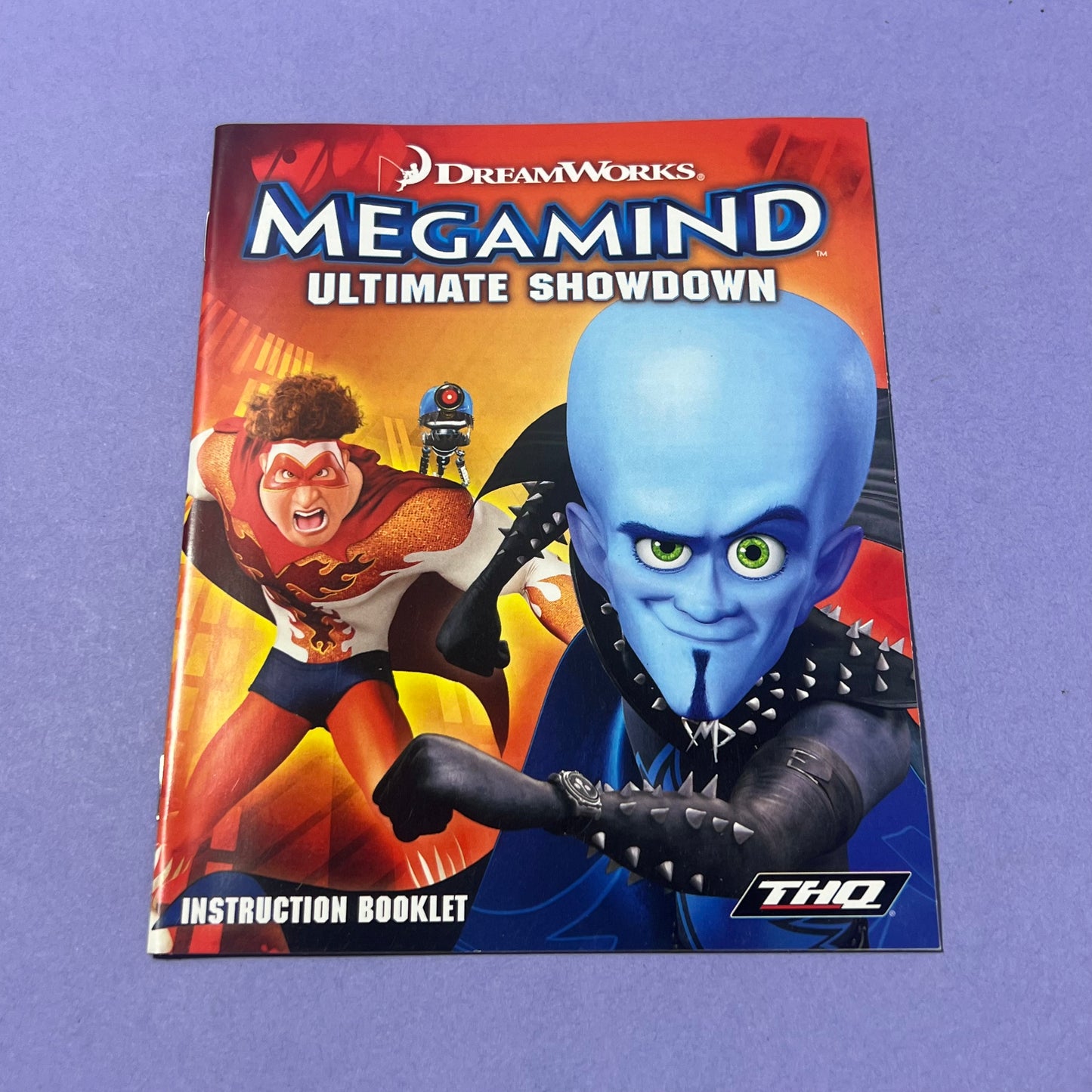 Megamind Ultimate Showdown Manual - PS3 Manual