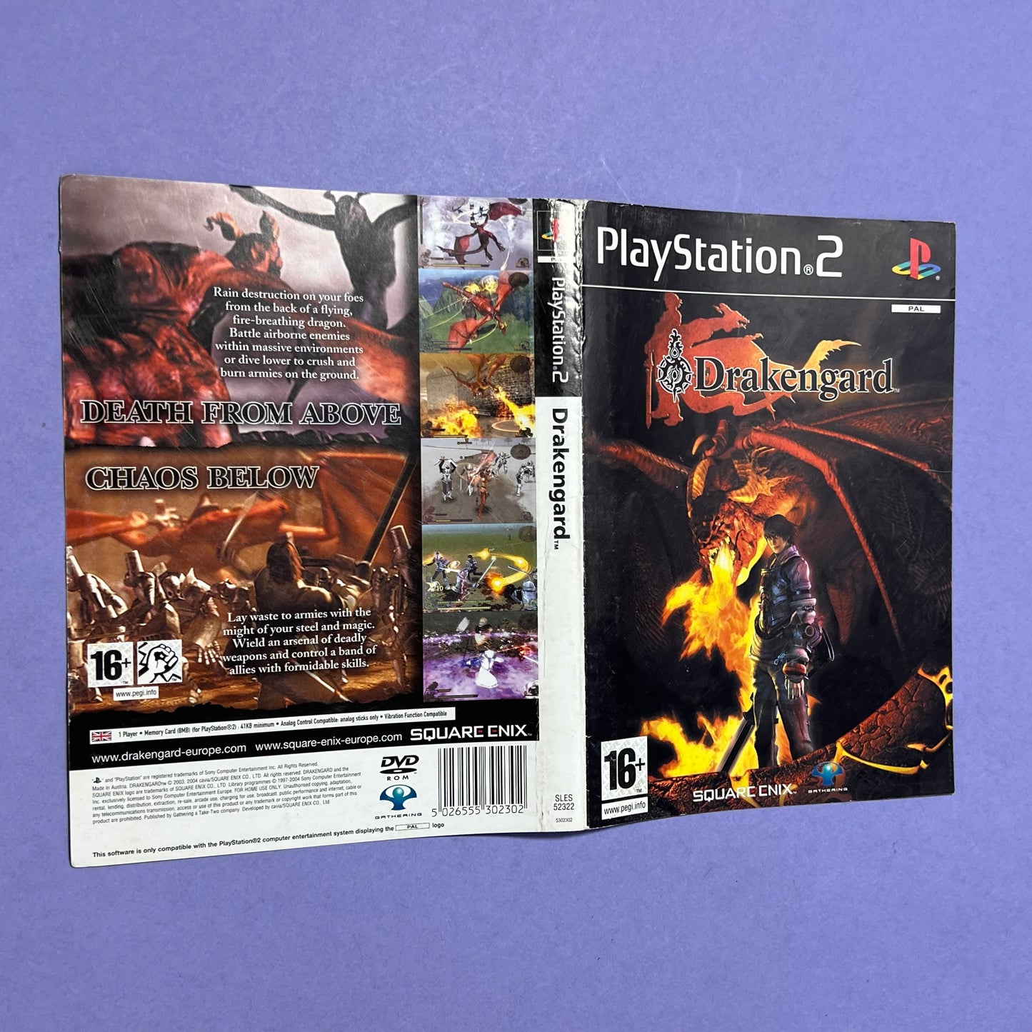 Drakengard Cover - PS2 Cover