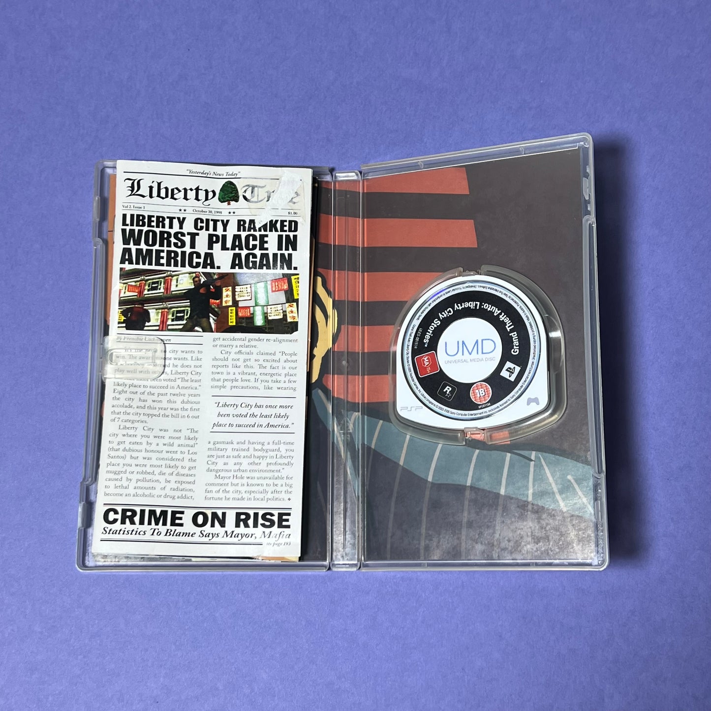 Grand Theft Auto Liberty City Stories - PSP Game