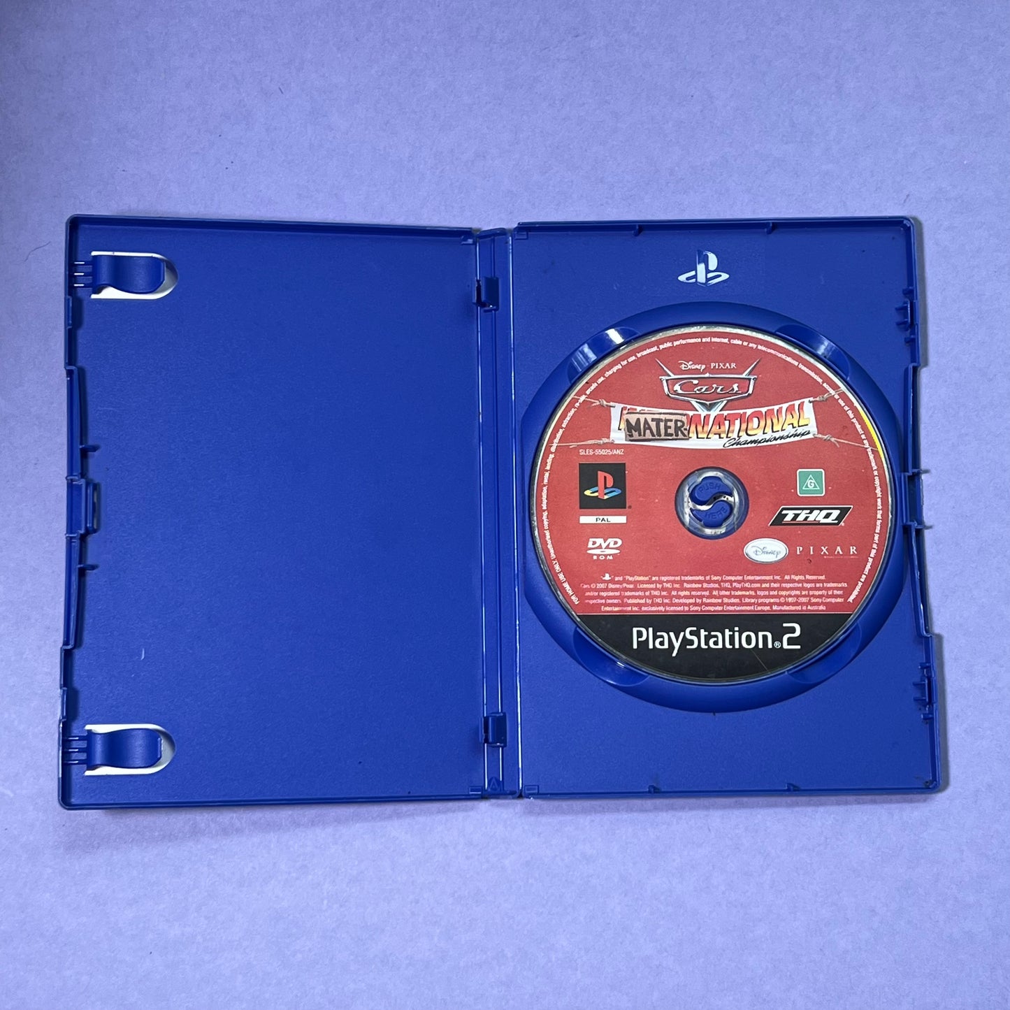Cars Mater National Disney Pixar - PS2 Game