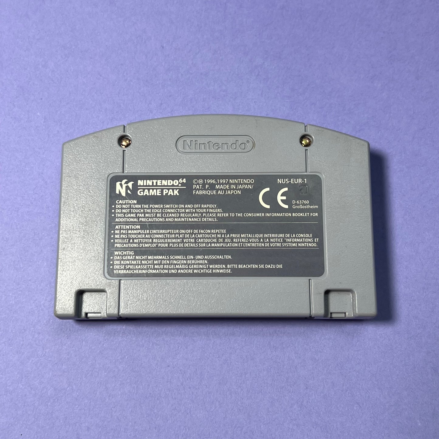 007 Goldeneye - Nintendo 64 Game