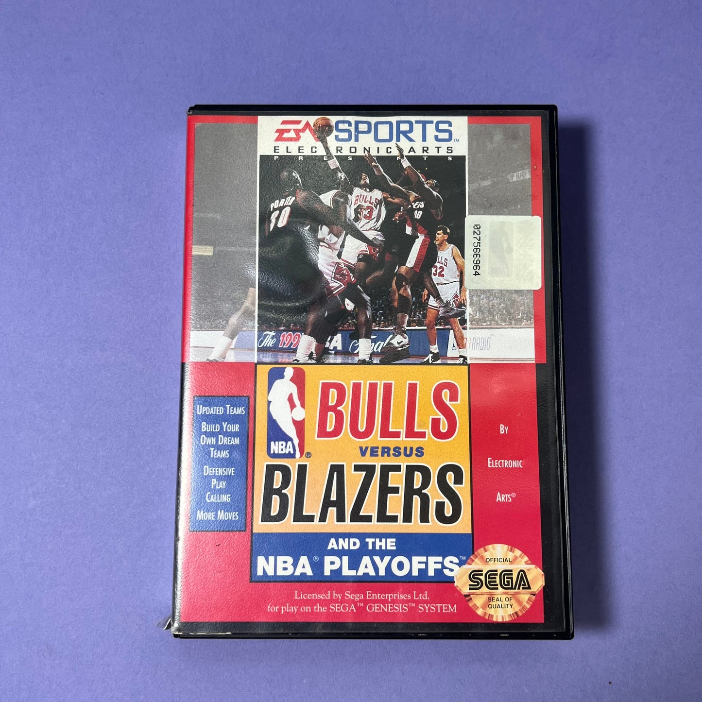 Bulls Versus Blazers - Sega Mega Drive Game