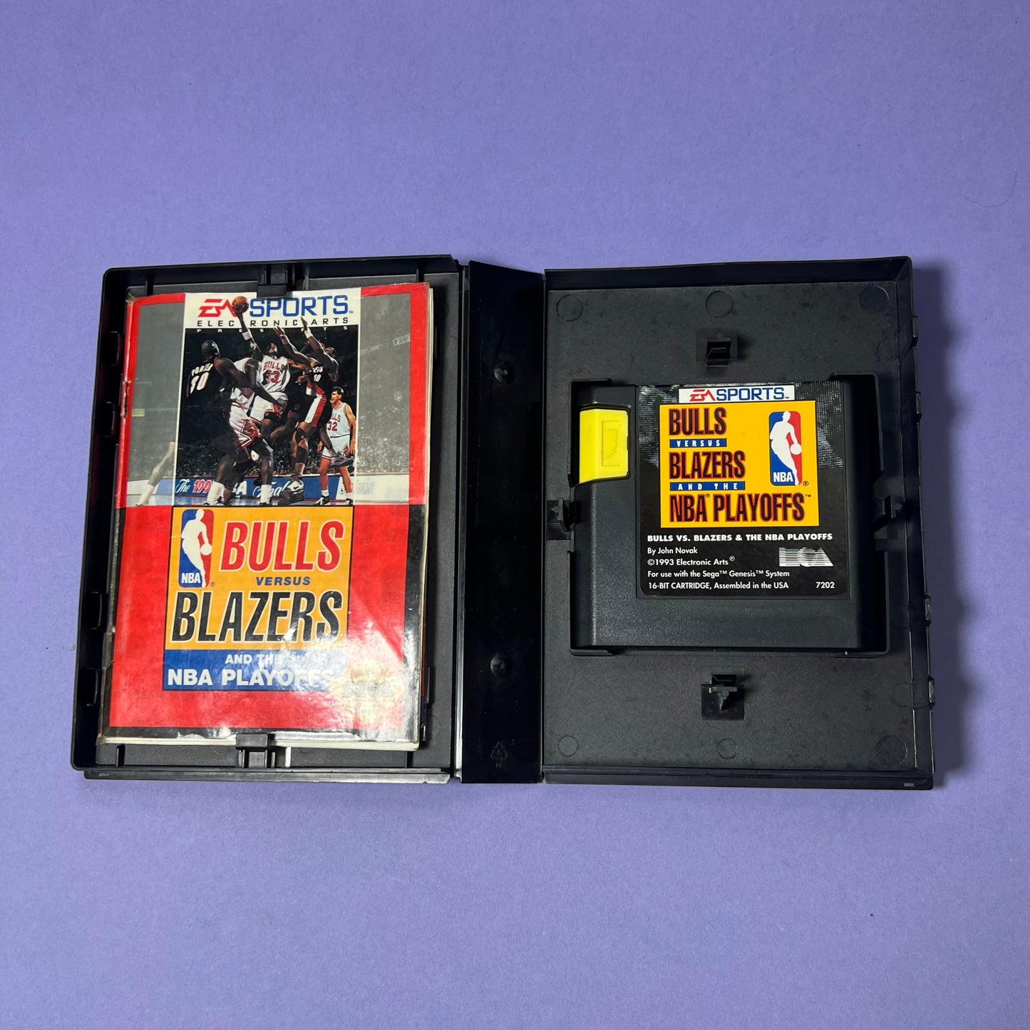 Bulls Versus Blazers - Sega Mega Drive Game