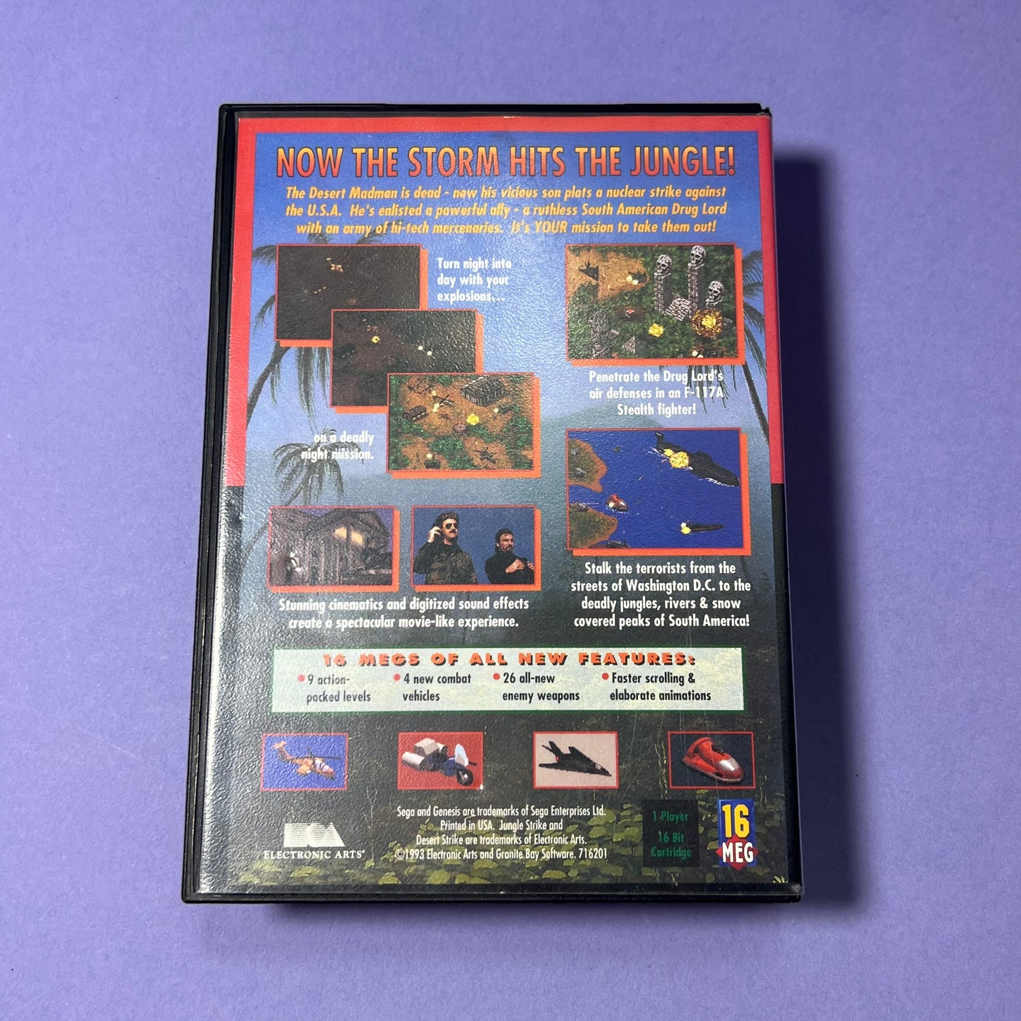 Jungle Strike - Sega Mega Drive Game