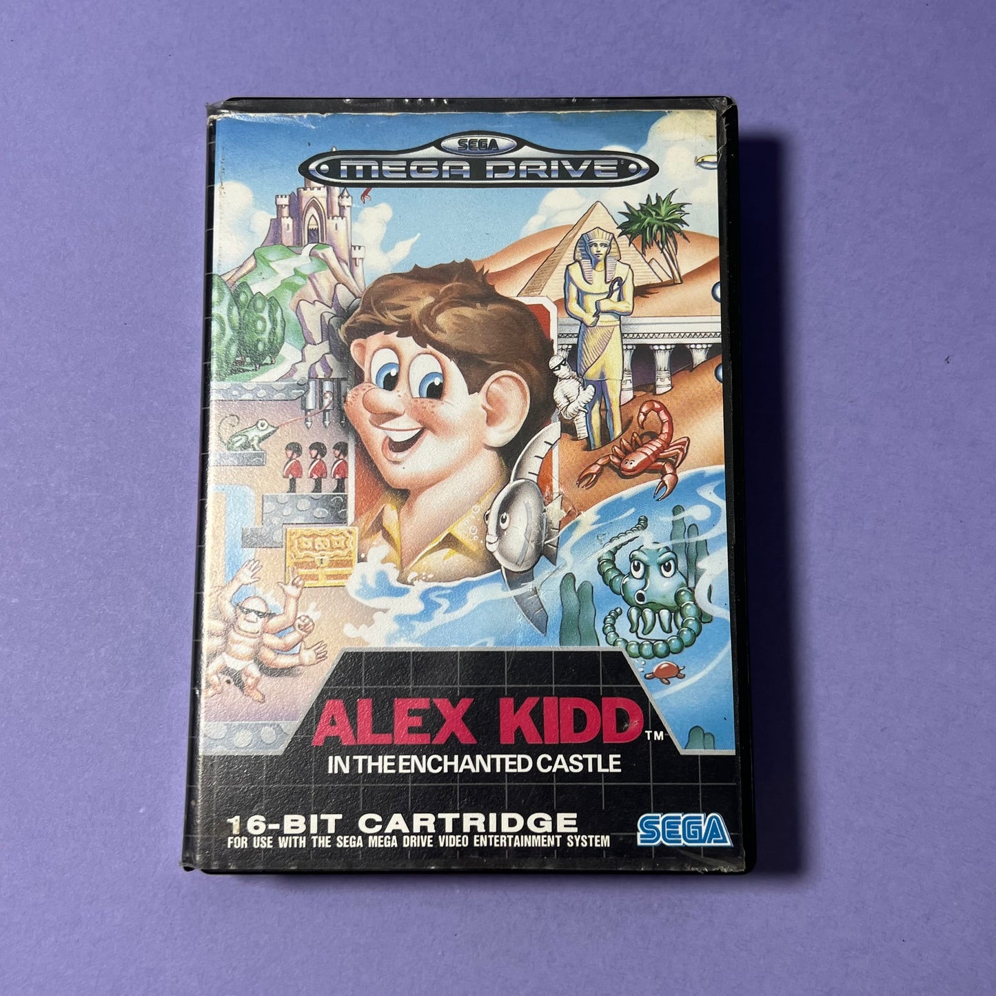 Alex Kidd in the Enchanted Castle - Sega Mega Drive Game