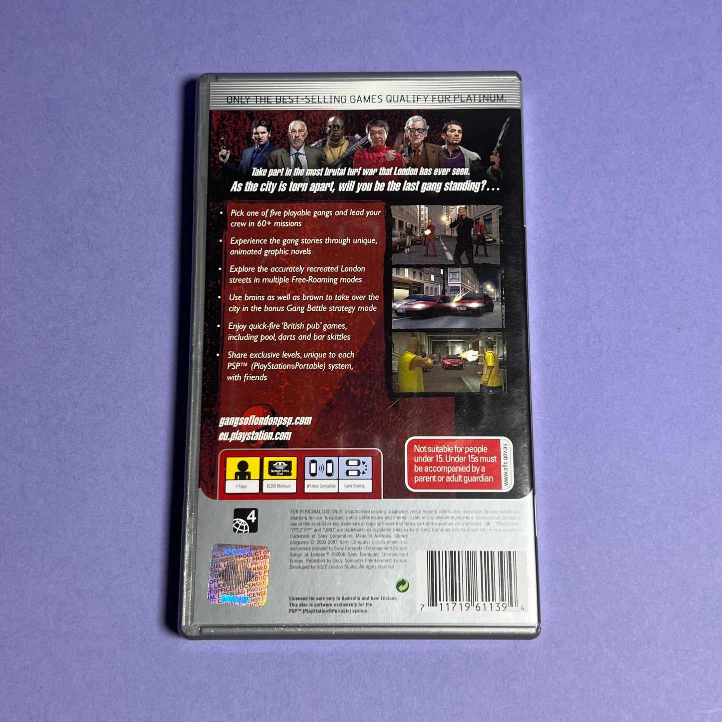 Gangs of London - PSP Game