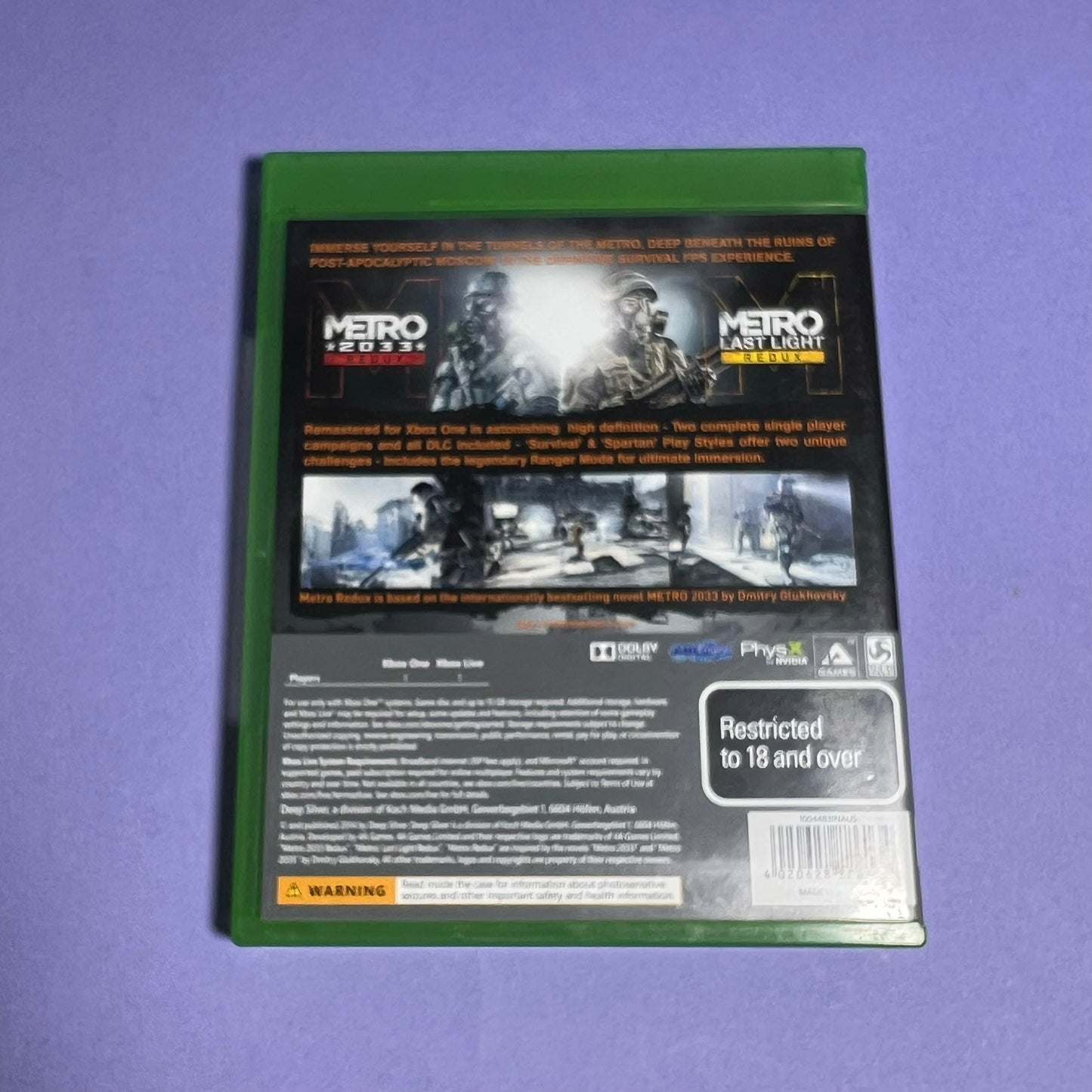 Metro Redux - Xbox One Game