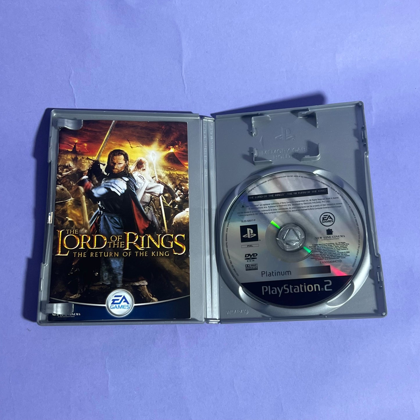 The Lord of the Rings Return of the King - PS2 Game