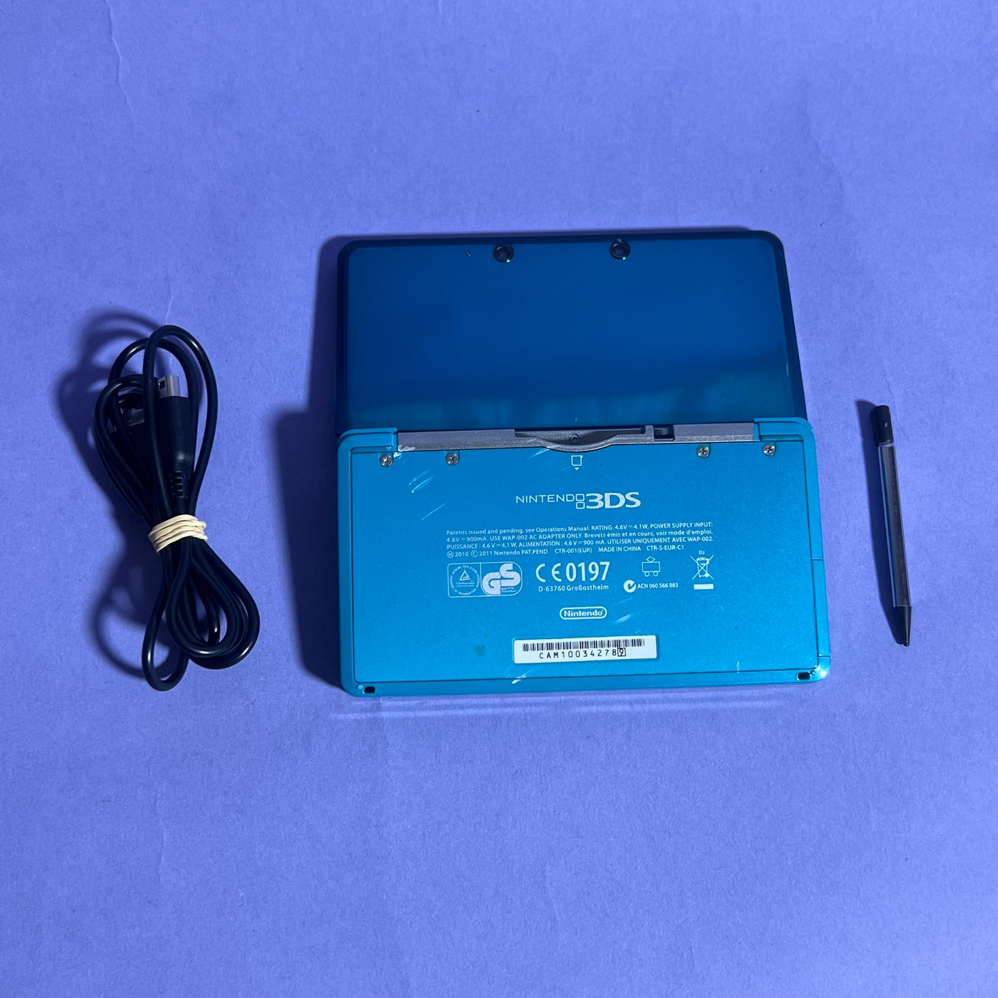 Nintendo 3DS Console Aqua Blue - Console