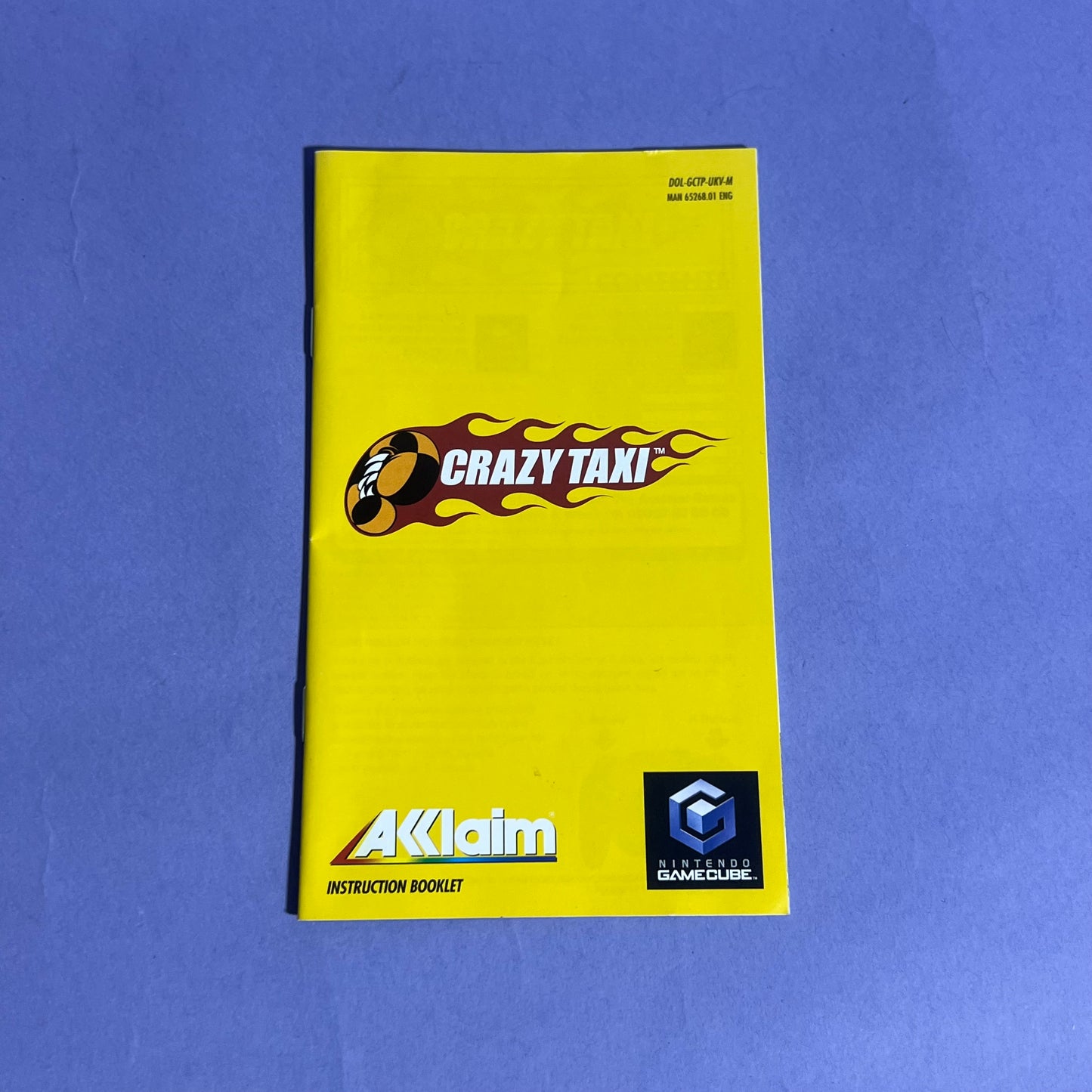 Crazy Taxi GameCube Manual - GameCube Manual