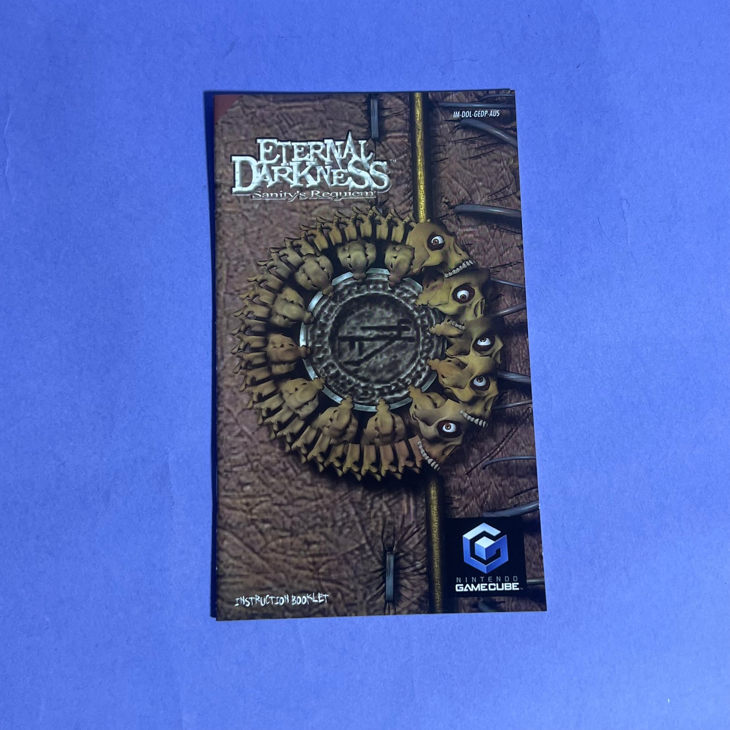 Eternal Darkness GameCube Manual - GameCube Manual